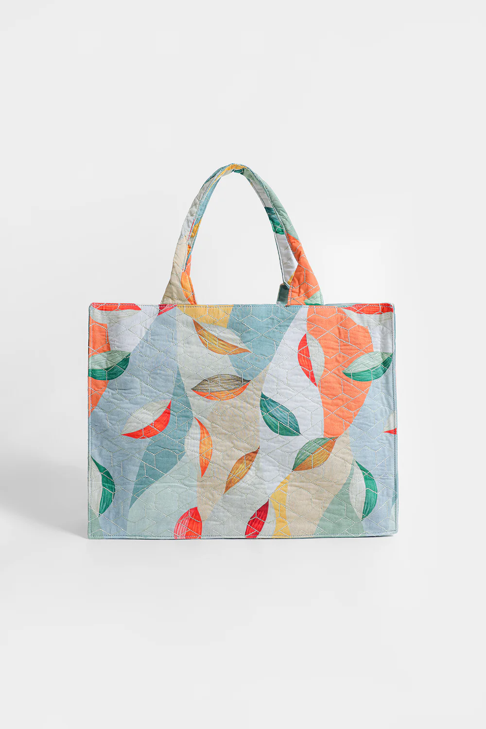 Elegant Blossom Pattern Crossbody Bag