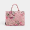 Botanical Floral Lavender Tote Bag